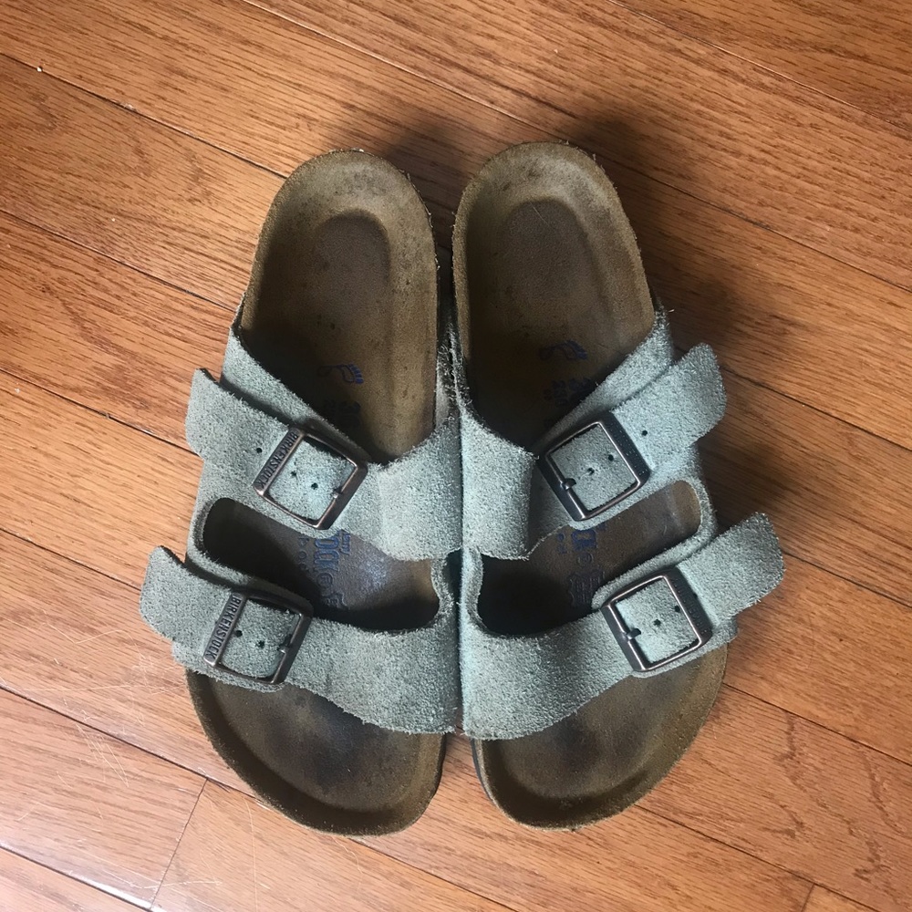 Suede Birkenstock Sandals